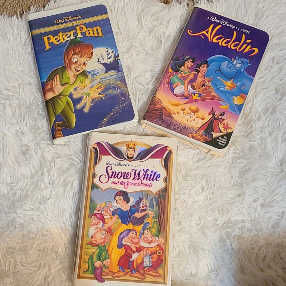 Walt Disney VHS Movies